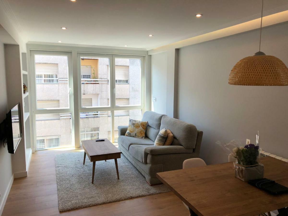 Apt Moderno Centrico Y Soleado Понтеведра Екстериор снимка